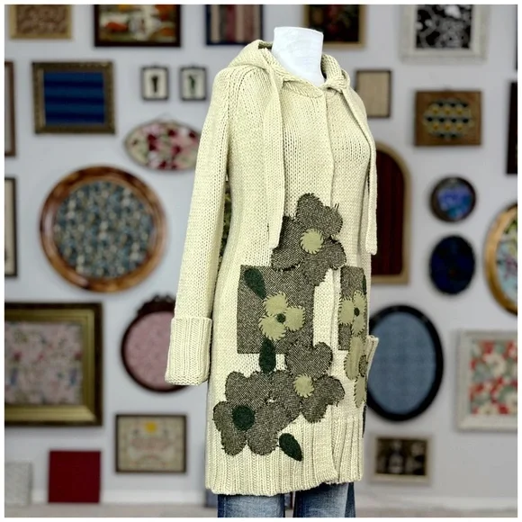 2004 Antho “Turning Leaves Sweater Coat” by Field Flower - Picture 8 of 15